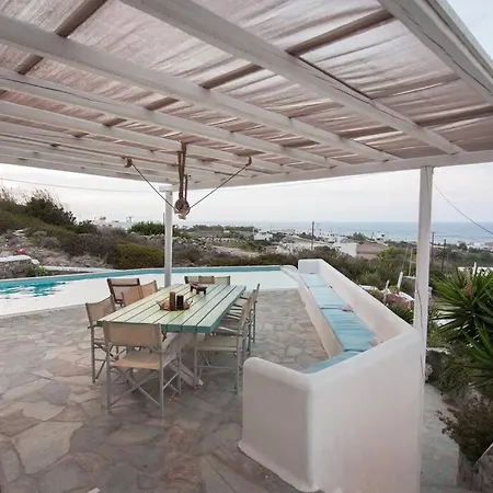 Luxury Private Family With Private Infinity Pool 别墅 Páros
